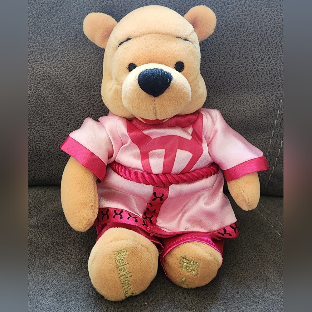 Disney Winnie The Pooh Chinese Branded Relationship Costume Bean Bag Plush 8"